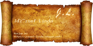 József Linda névjegykártya